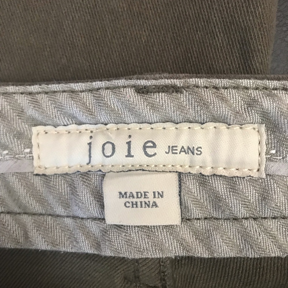 *JOIE* Fatigue Trouser Skinny Olive Jeans - Picture 7 of 8